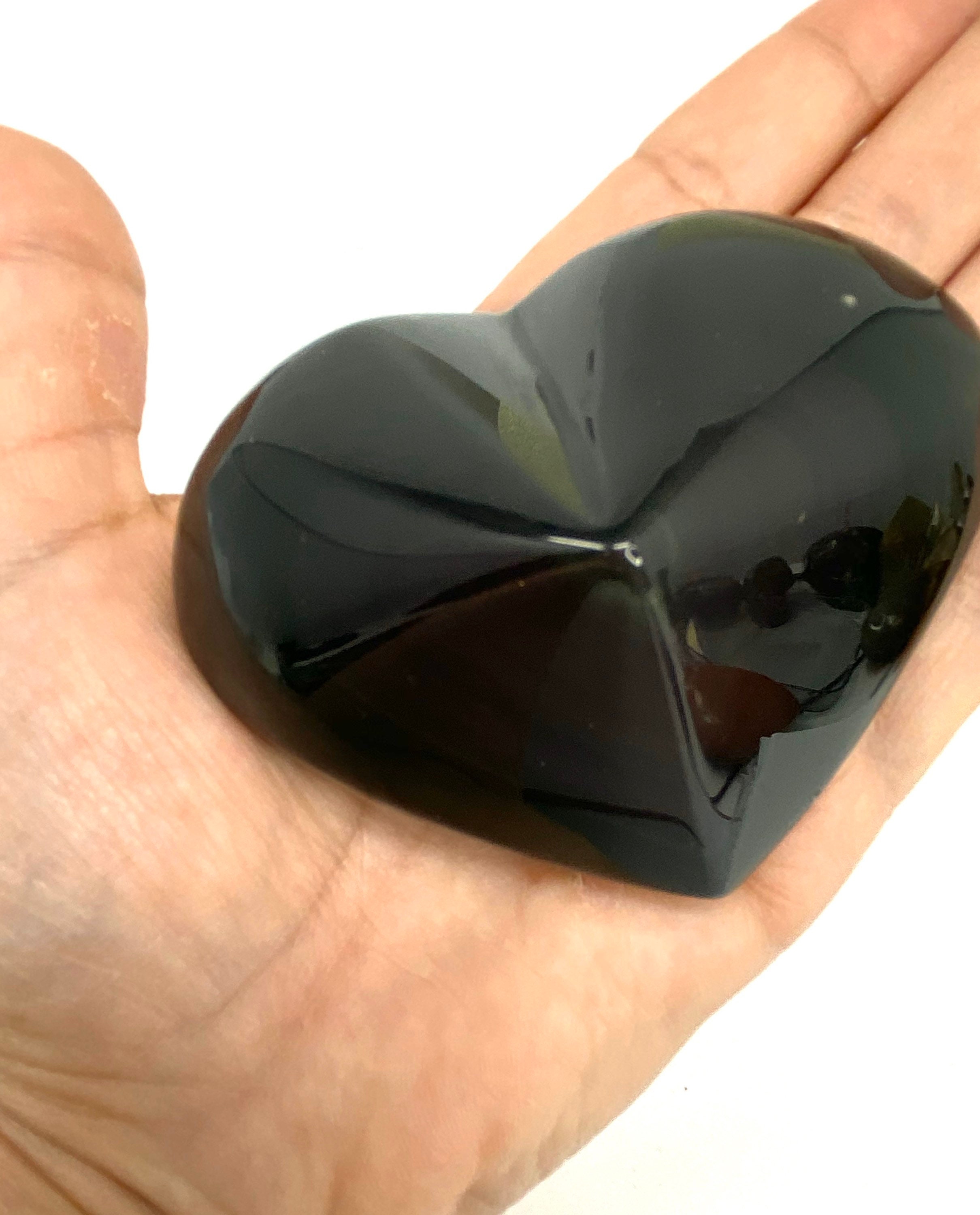 Black Obsidian And Black Tourmaline Together Black Obsidian And Black Tourmaline Together