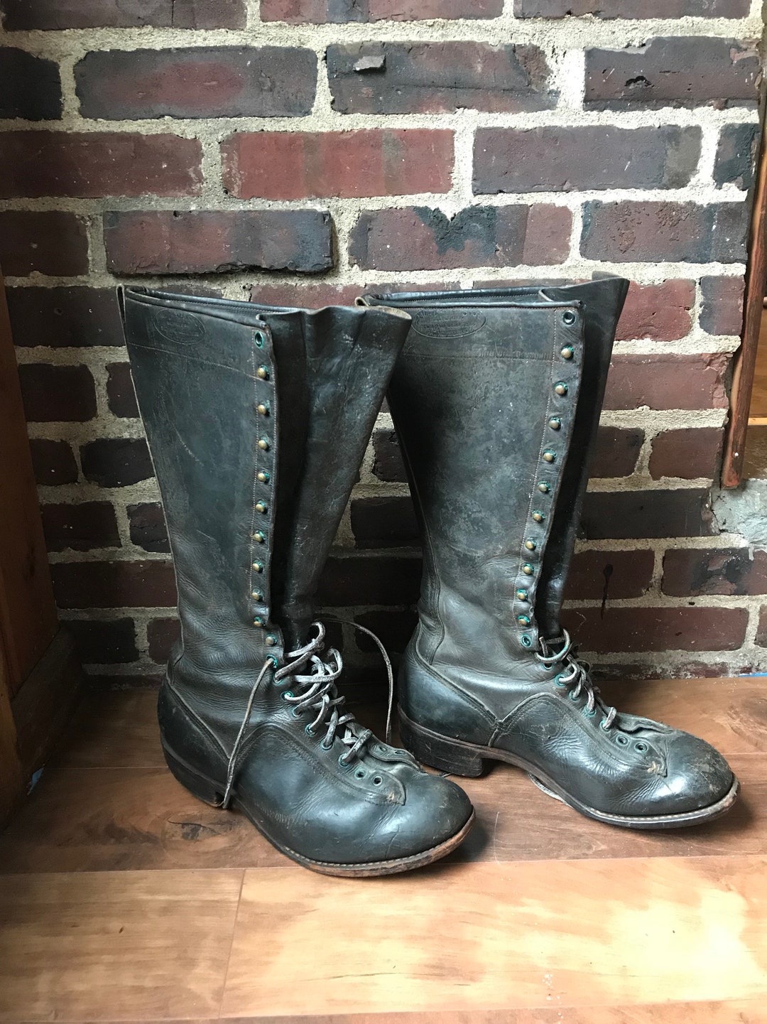 Vintage 2025 lineman boots