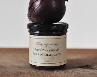 Rote Zwiebel & Port Marmalade