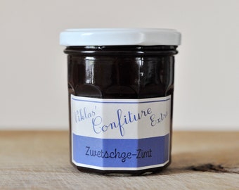 Zwetschge - Zimt Confiture / Confiture de prunes et de cannelle