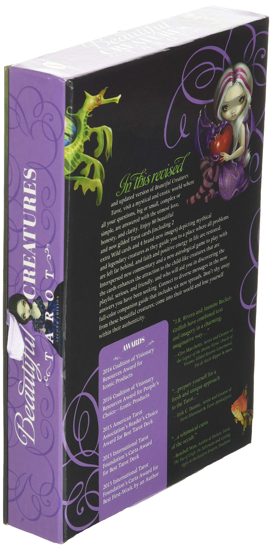 Beautiful Creatures Oracle Card Deck 2nd Ed Tarot Cards Etsy