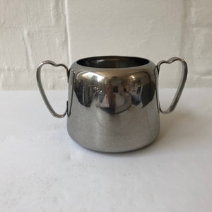 Olde Hall Stainless Steel Savoy Sugar Bowl, 12oz