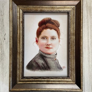 Saint Therese of the Child Jesus/Thérèse of Lisieux/The Little Flower original artwork