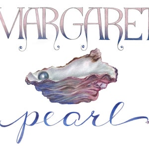 Margaret Unique Name Art Print
