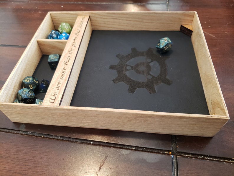 Handcrafted Maple Dice Tray Tabletop Dice Tray for Games and Etsy