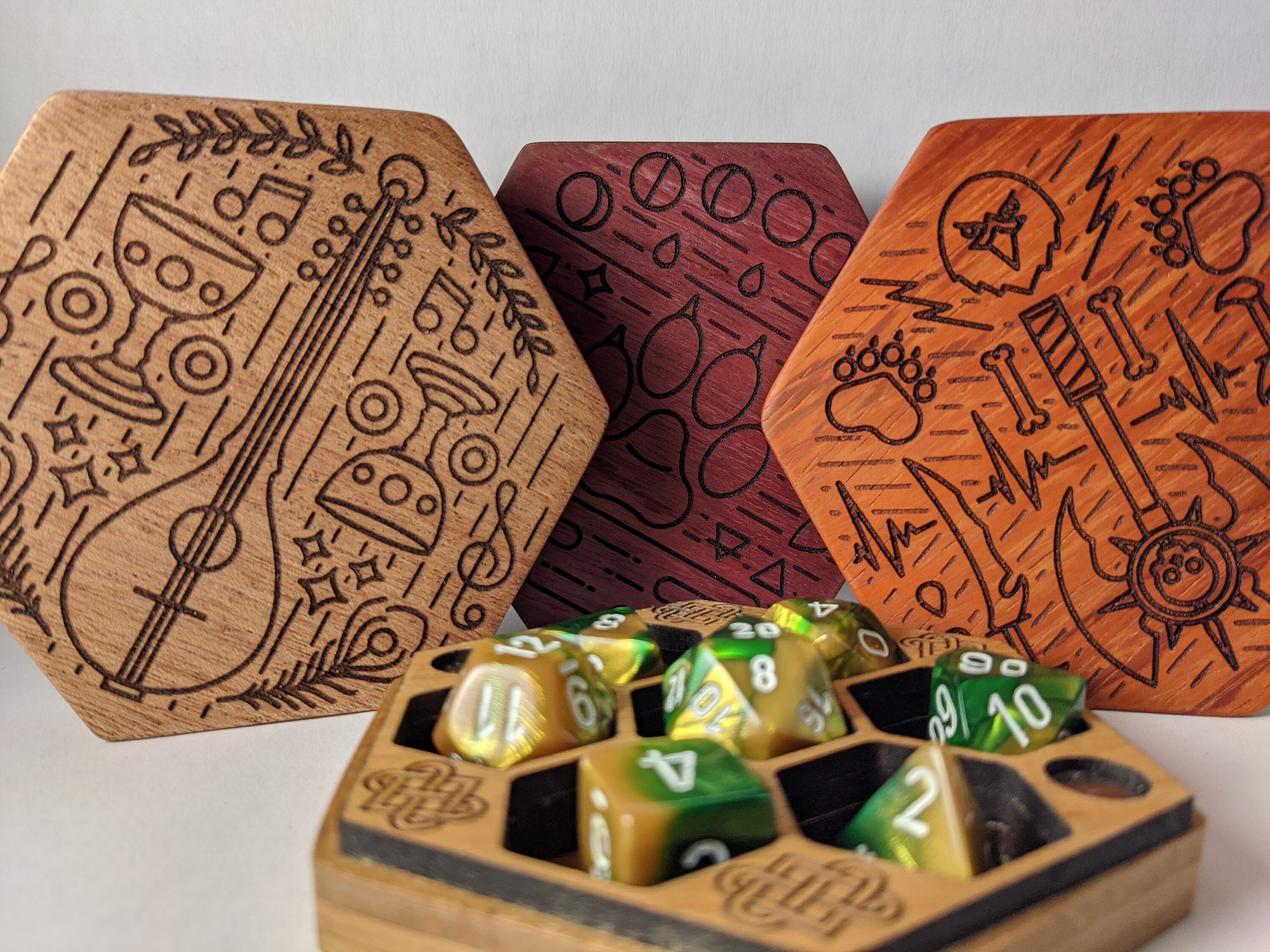 Character Classes Dice Vault Personalized Laser Engraved DnD Etsy