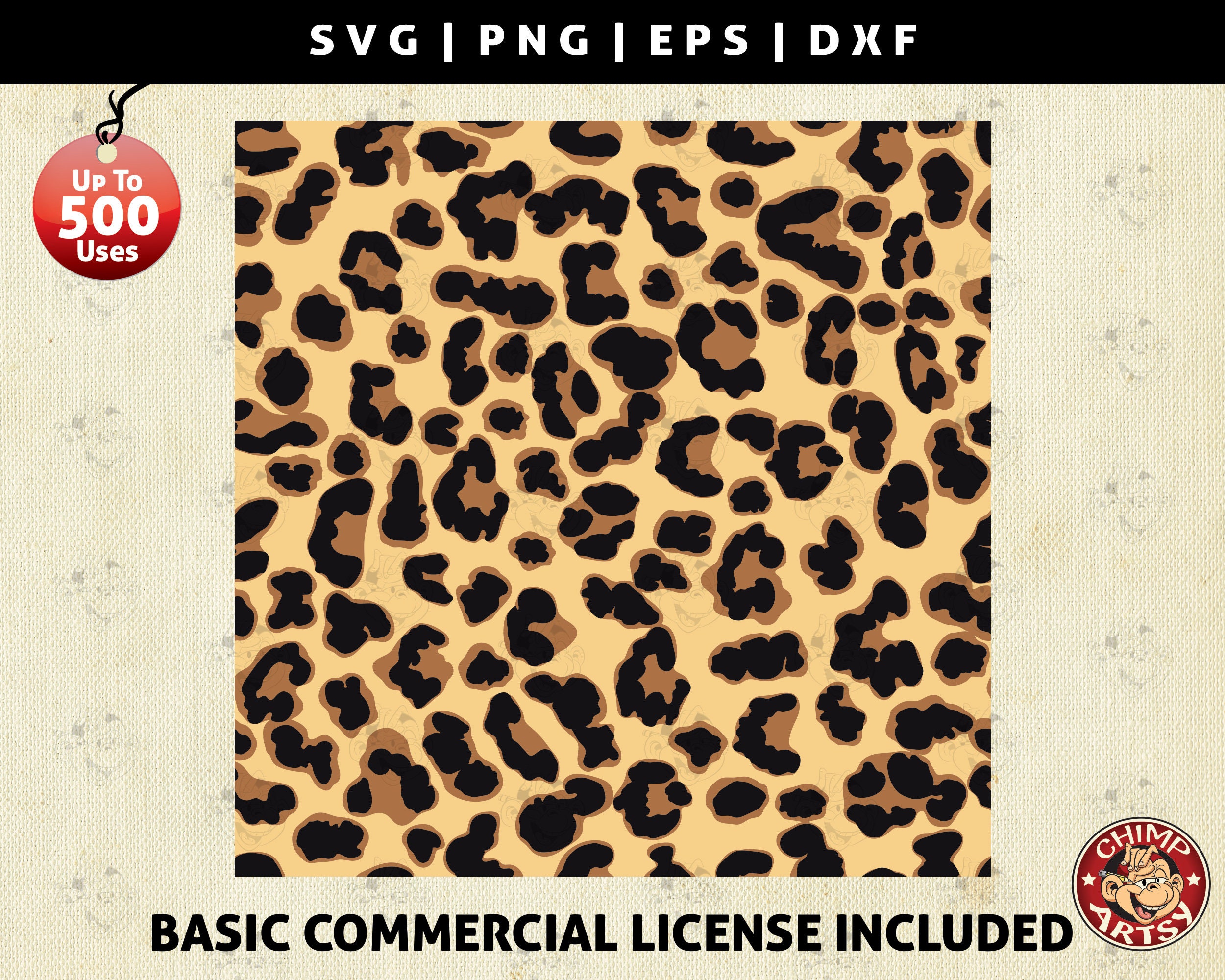 Download Leopard Print Svg Safari Animals Seamless Pattern Svg Files Digital Paper Design Elements Art Clipart Vector Cricut Svg Png Eps Dxf