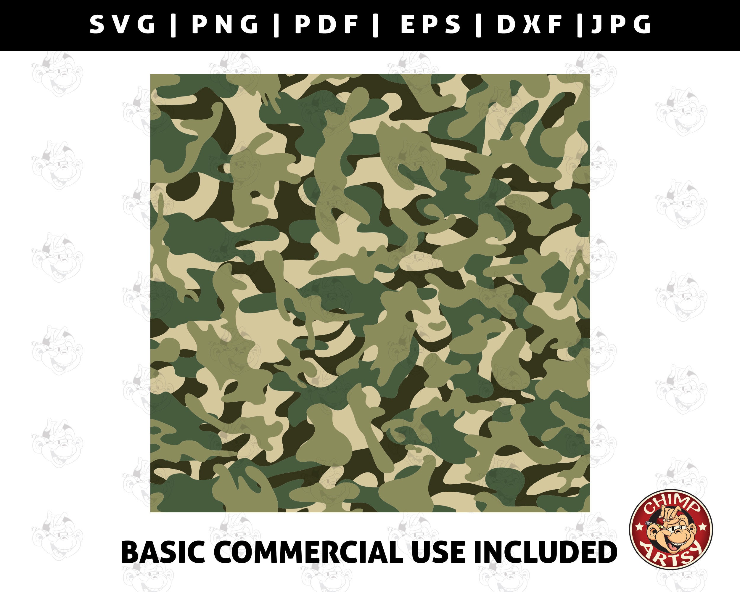 Download Temperate Camo Seamless Pattern Army Military Hunting Svg Print Wrap Cover Graphic Design Decor Art Logo Svg Png Eps Clipart Vector Cut