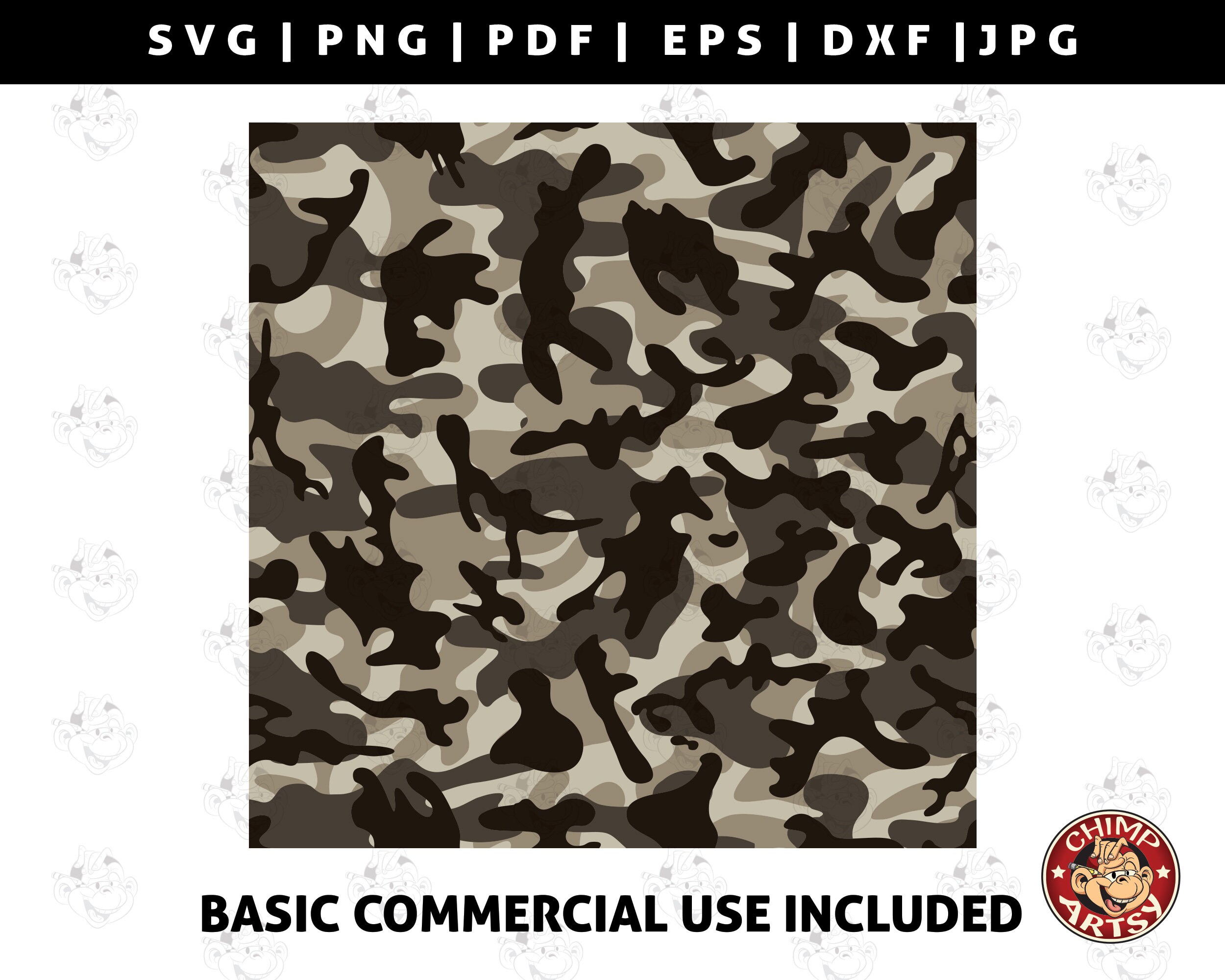 Download Close Quarter Camo Seamless Pattern Army Military Hunting Svg Print Wrap Cover Graphic Design Decor Art Logo Svg Png Eps Clipart Vector Cut