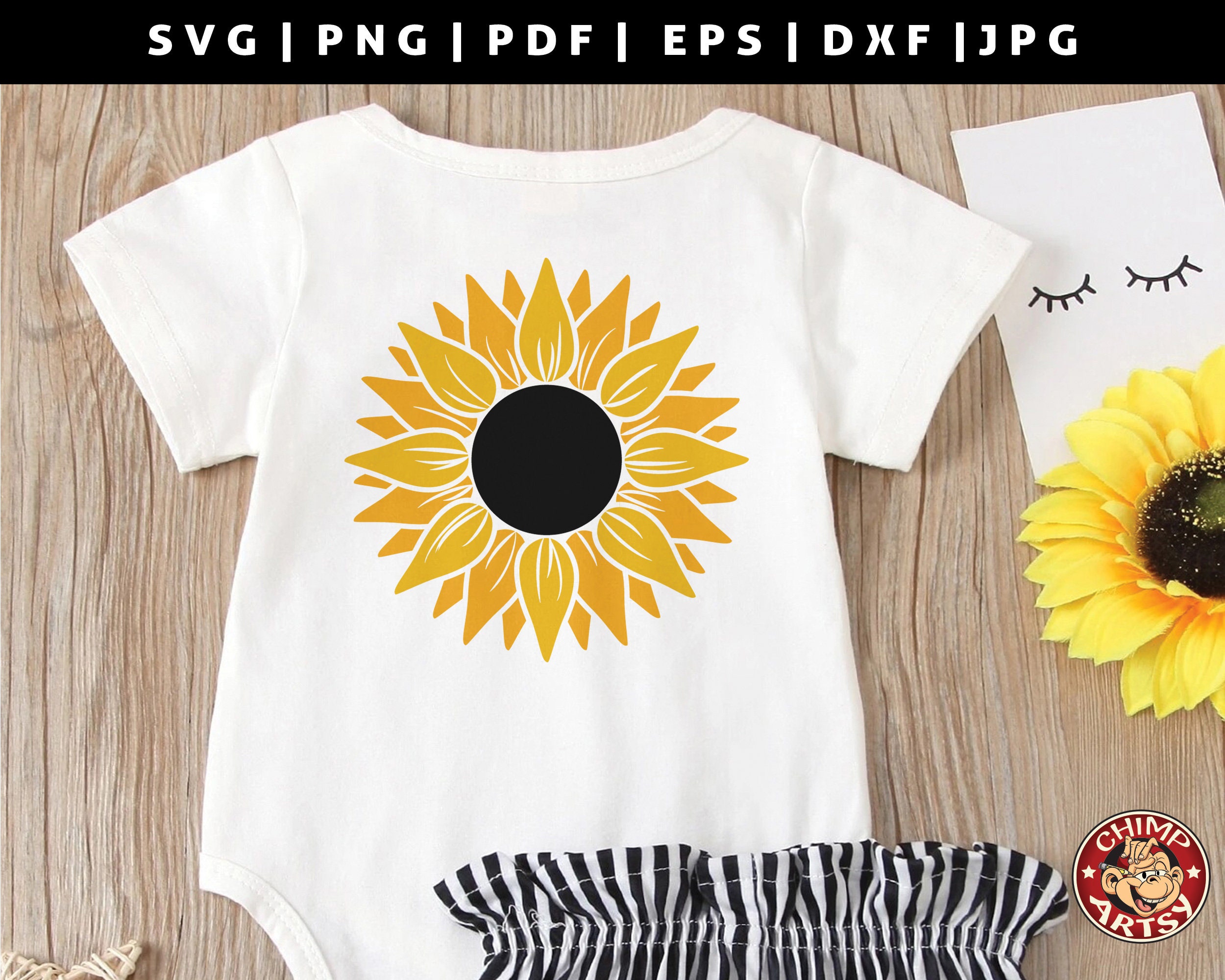 Free Free Sunflower Layered Svg 457 SVG PNG EPS DXF File