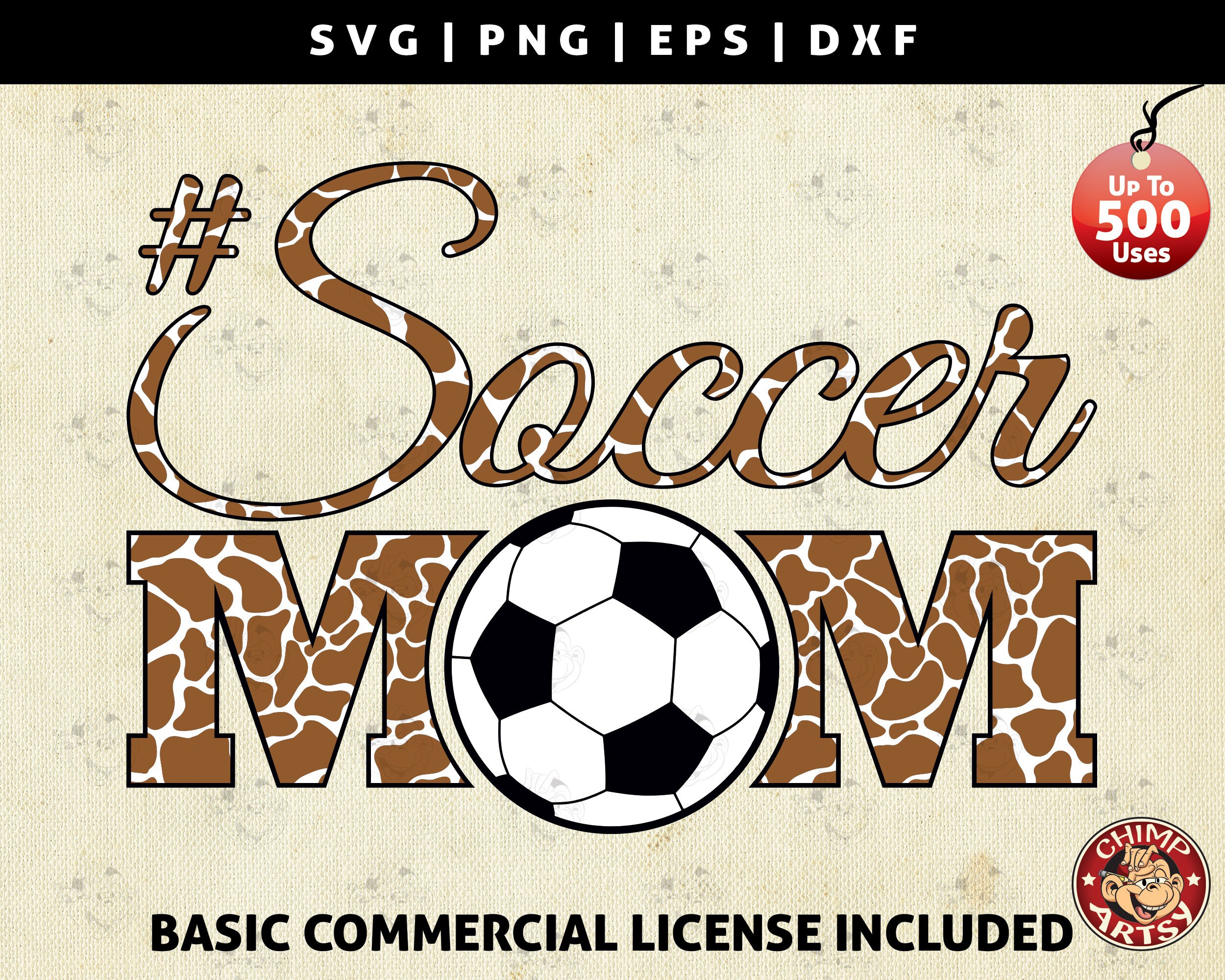 Download Soccer Mom Giraffe Svg Layered Print Graphic Design Element Art Soccer Decor Logo Football Mom Svg Eps Png Dxf Clipart Vector Cut File