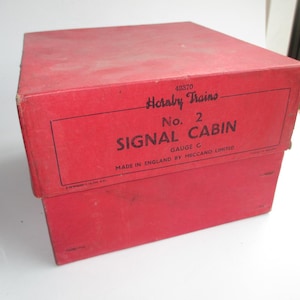 Hornby Signal Cabin No.2 O Gauge. Box Only