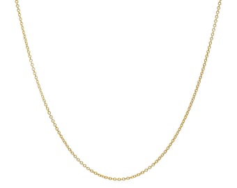 14k Yellow Gold Chain Link Necklace