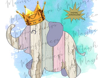 Baby Love. Elephant. Digital Download. Sublimation.