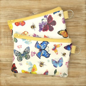 Bees & Butterflies Pouch: EMF Shielding Homeopathy Remedy Bag