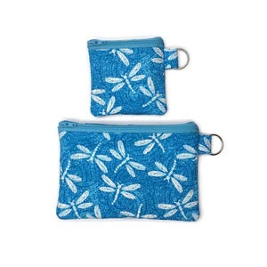 EMF Shielding Homeopathy Remedy Small and Medium Bag: Dragonfly RFID Cotton Faraday Pouch
