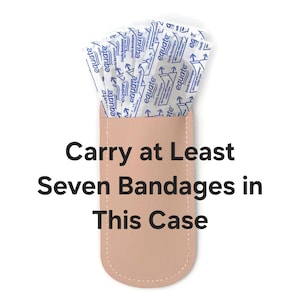Bandage Holder Keychain: First Aid Pouch with Bandage, Band-Aid Case image 15
