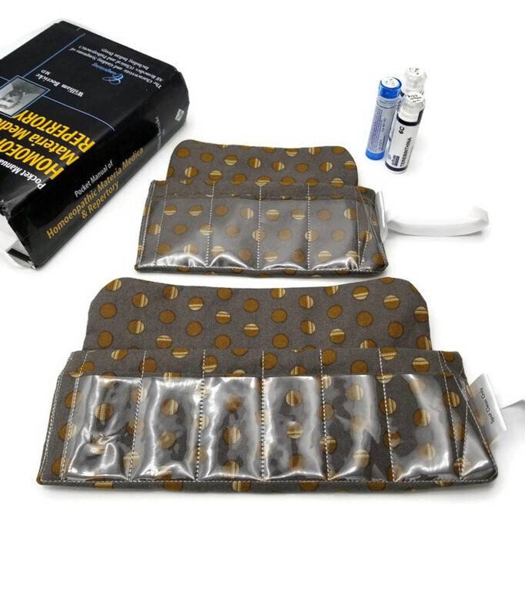 Homeopathic Remedy Storage Case for Four or Six Remedies, EMF Shielding