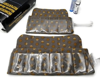 Homeopathic Remedy Storage Case for Four or Six Remedies, EMF Shielding Pharmacy