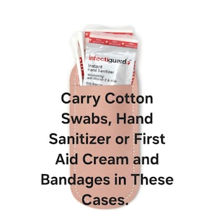 Bandage Holder Keychain: First Aid Pouch with Bandage, Band-Aid Case image 14