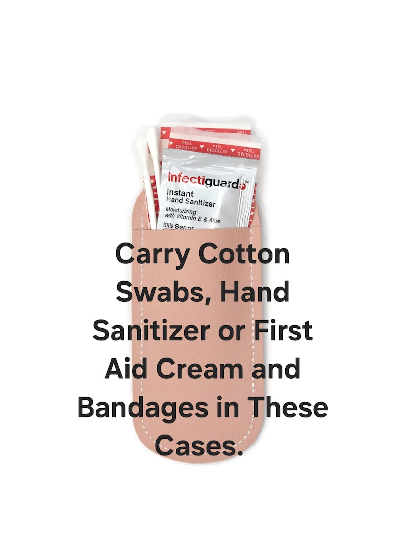 Bandage Holder Keychain: First Aid Pouch with Bandage, Band-Aid Case image 14