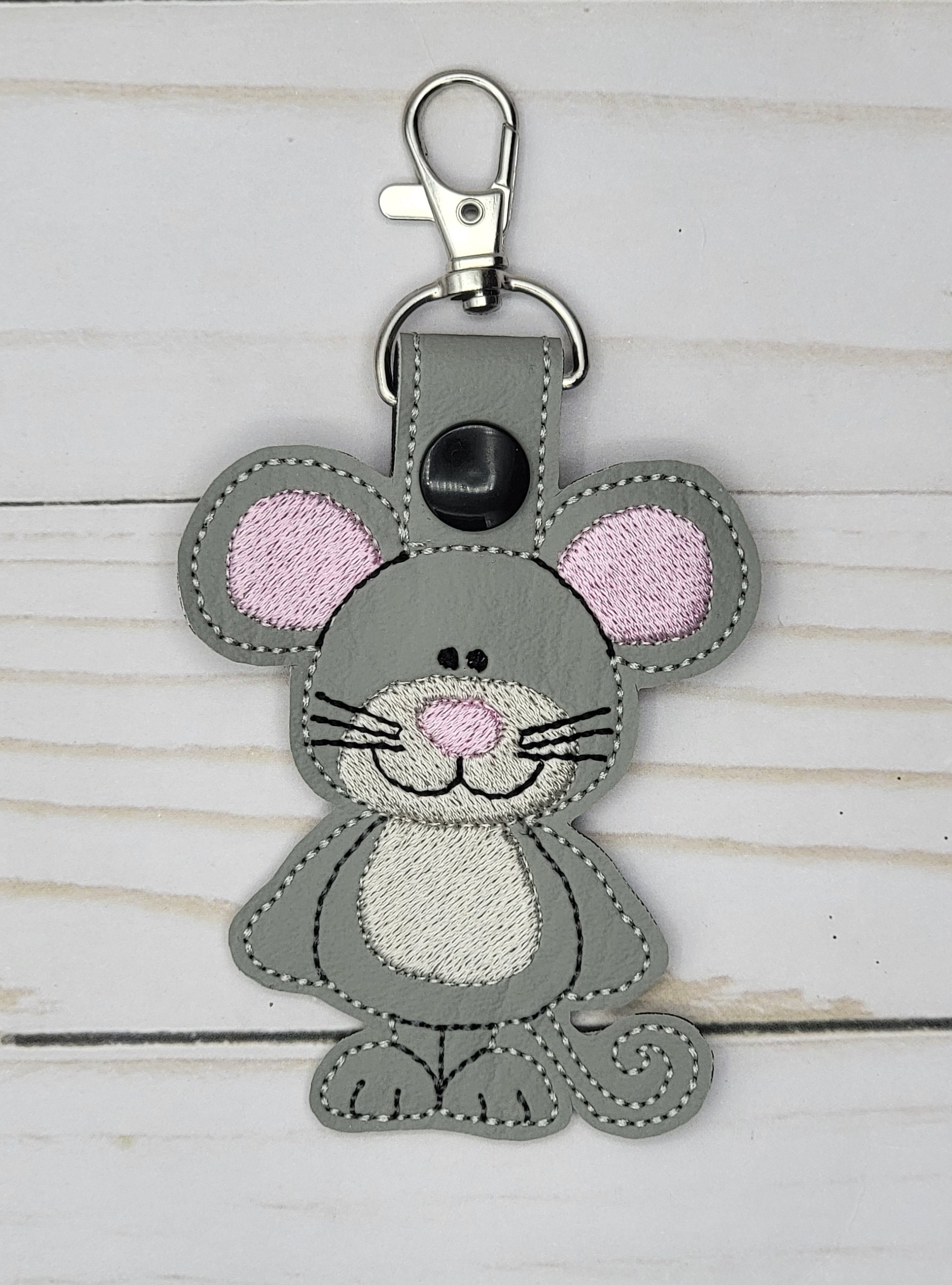 Squirrel Key Card Raccoon Keychain, Squirrel Key Fob, Mouse Bag Tag - Etsy