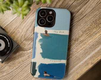 Funda para teléfono con diseño de Swatches nadando / Funda para teléfono con diseño de estudio de color