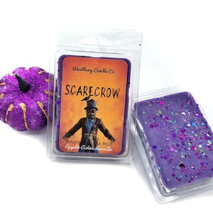 Scarecrow Wax Melts | Apple Cider Donuts | Halloween Wax Melts | Wax Melts | Fall Wax Melts | Halloween | Soy Wax Melts | Spooky | Gifts
