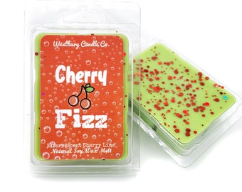 Cherry Fizz Wax Melts | Soy Wax Melts | Gifts for her | Wax Warmers | Wax Melts | Retro Gifts | Home Fragrance | Home Decor | Cherry Lime