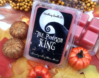 Pumpkin King Soy Wax Melts: Sweet Cinnamon Sugar and Pumpkin Spice