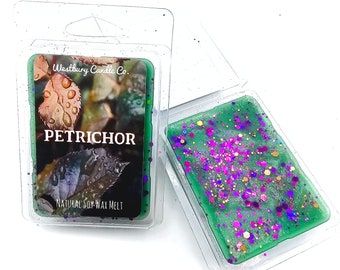 Petrichor Wax Melts | Rain Water & Dry Earth | Wax Melts | Soy Wax Melts | Gifts for her | Wax Warmers | Herbal Wax Melts | Soy