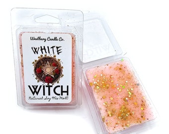 White Witch Wax Melts | Black Dahlia & Clove | Wax Melts | Soy Wax Melts | Witchy Gifts | Wax Warmers | Wax Melt | Natural Soy | Sandalwood