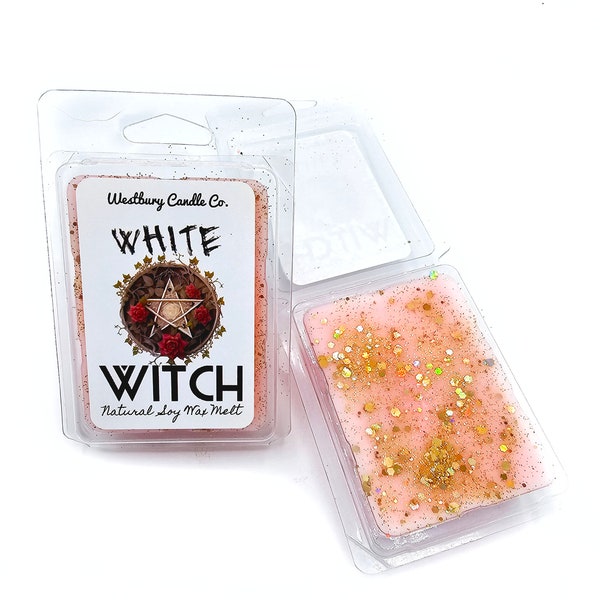 White Witch Wax Melts | Black Dahlia & Clove | Wax Melts | Soy Wax Melts | Witchy Gifts | Wax Warmers | Wax Melt | Natural Soy | Sandalwood