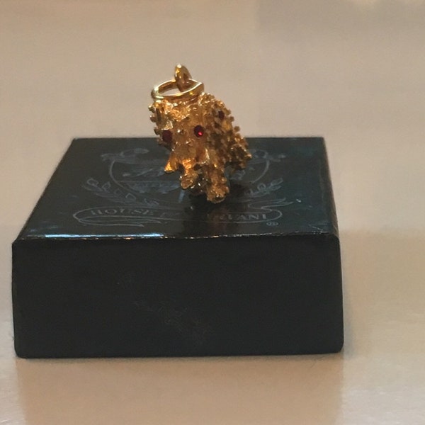 Gold Elephant Charm