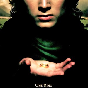 5 Movie POSTERS LORD of the RINGS Original 2001-2002 lotr 4 13x20 posters & 1 11x17 poster image 3
