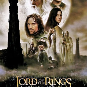 5 Movie POSTERS LORD of the RINGS Original 2001-2002 lotr 4 13x20 posters & 1 11x17 poster image 5