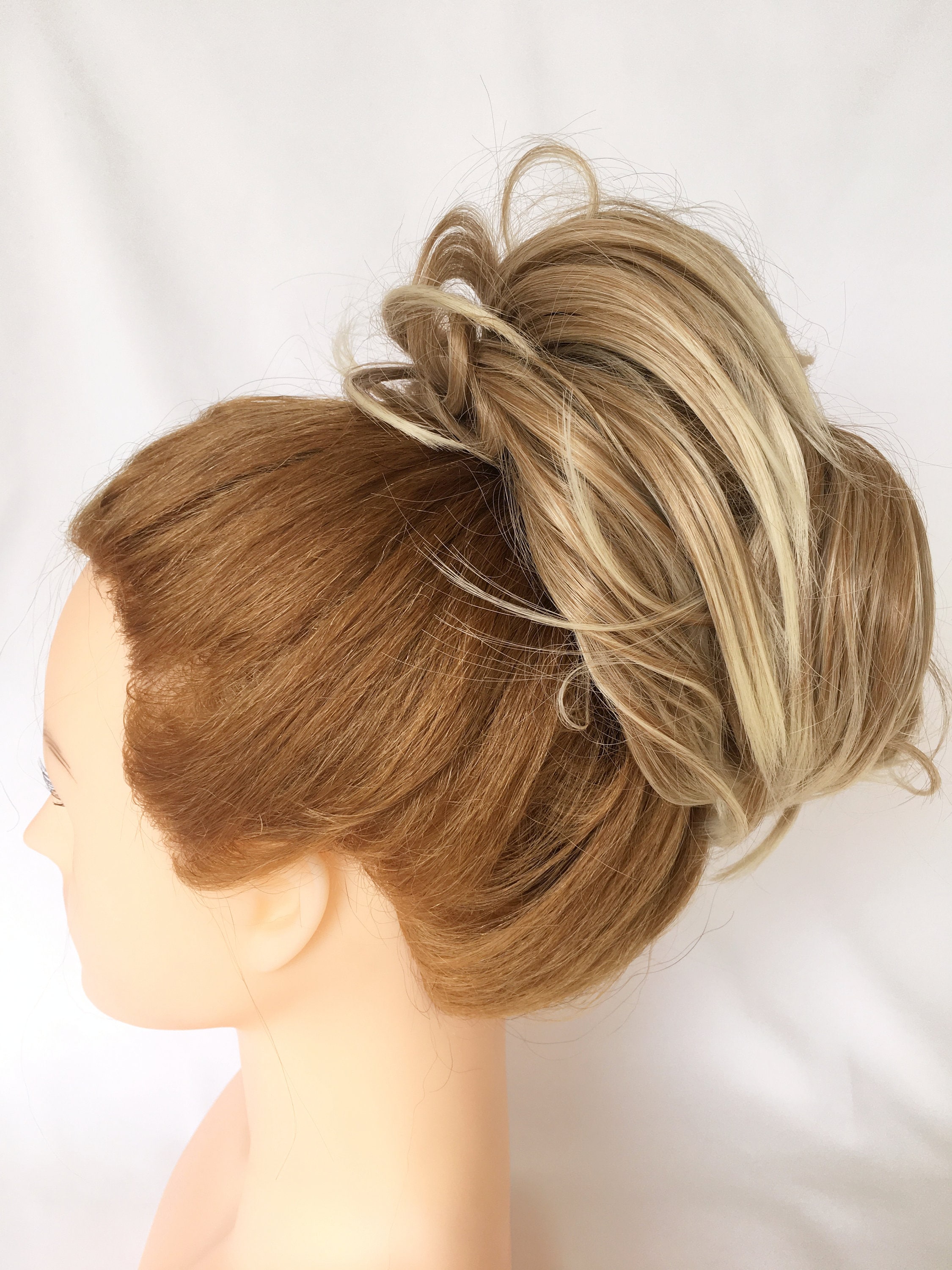 bun hair piece