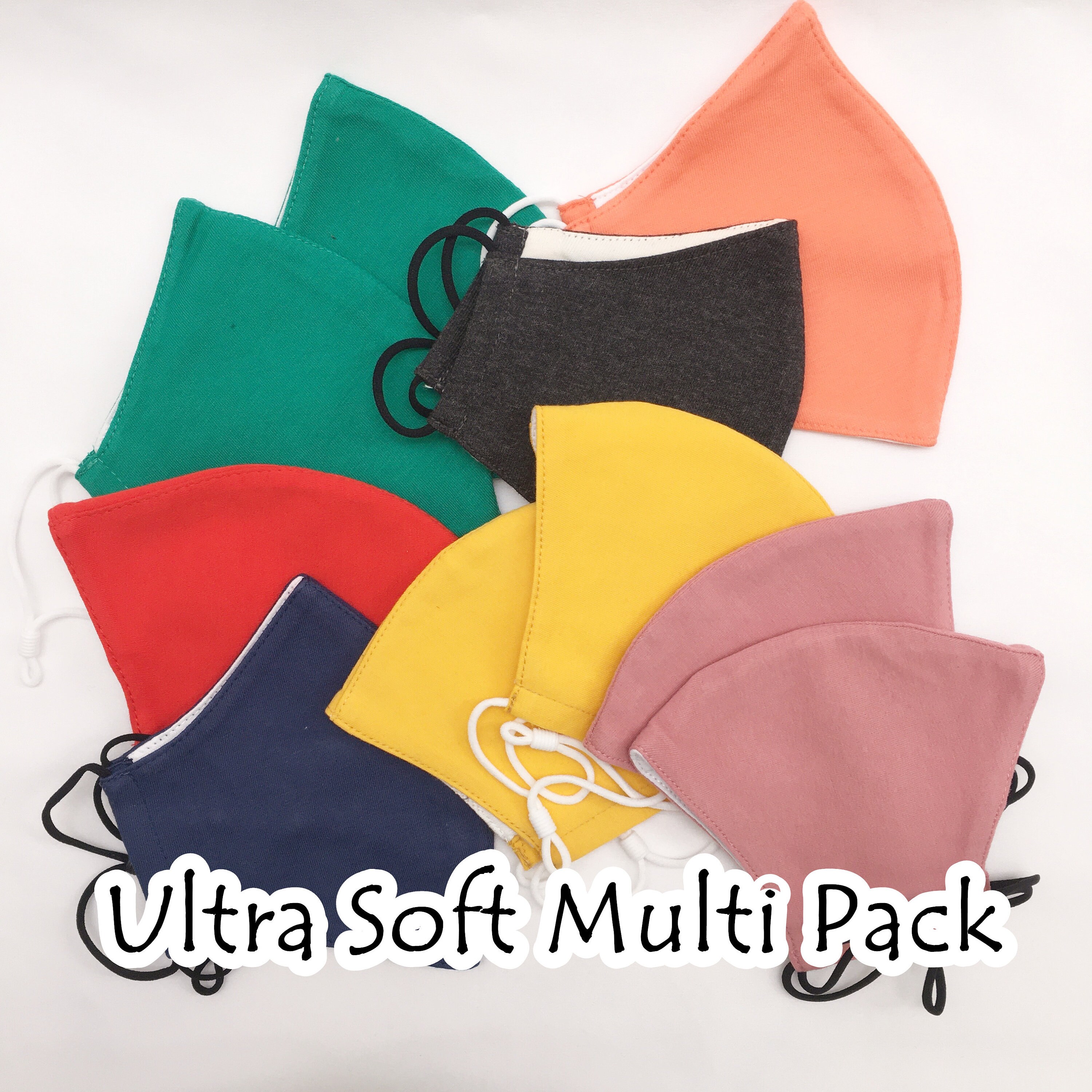 Organic Cotton multipack Face Mask#Pack#Sale#Soft#Comfortable#Adjusta…