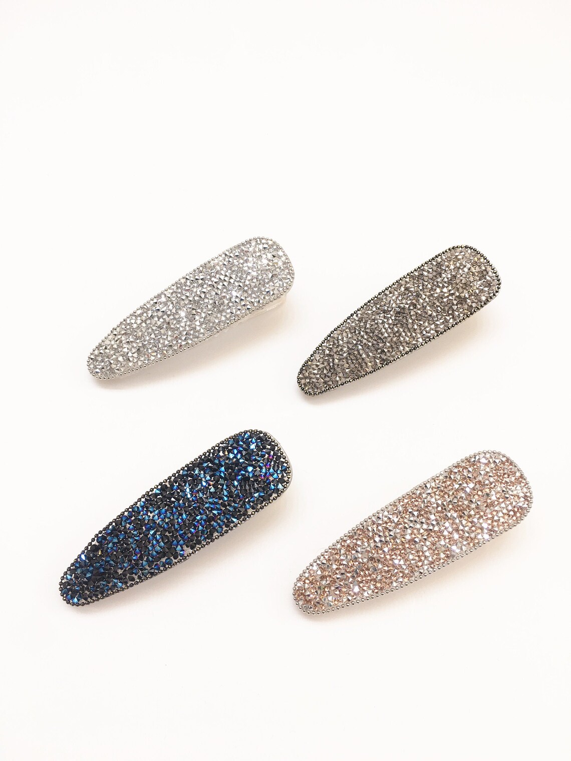 Glitter Women Hair Clipsparkly Hair Clipset of Two or Etsy