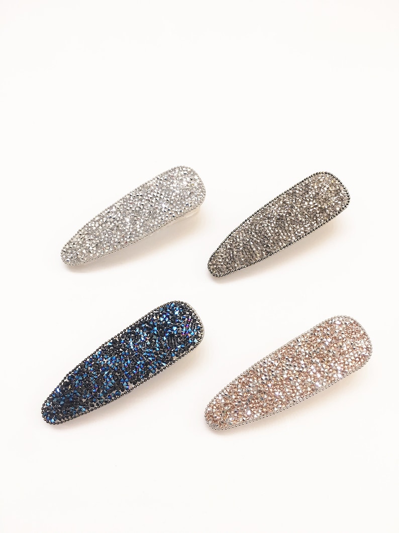 Glitter Women Hair Clipsparkly Hair Clipset of Two or Etsy