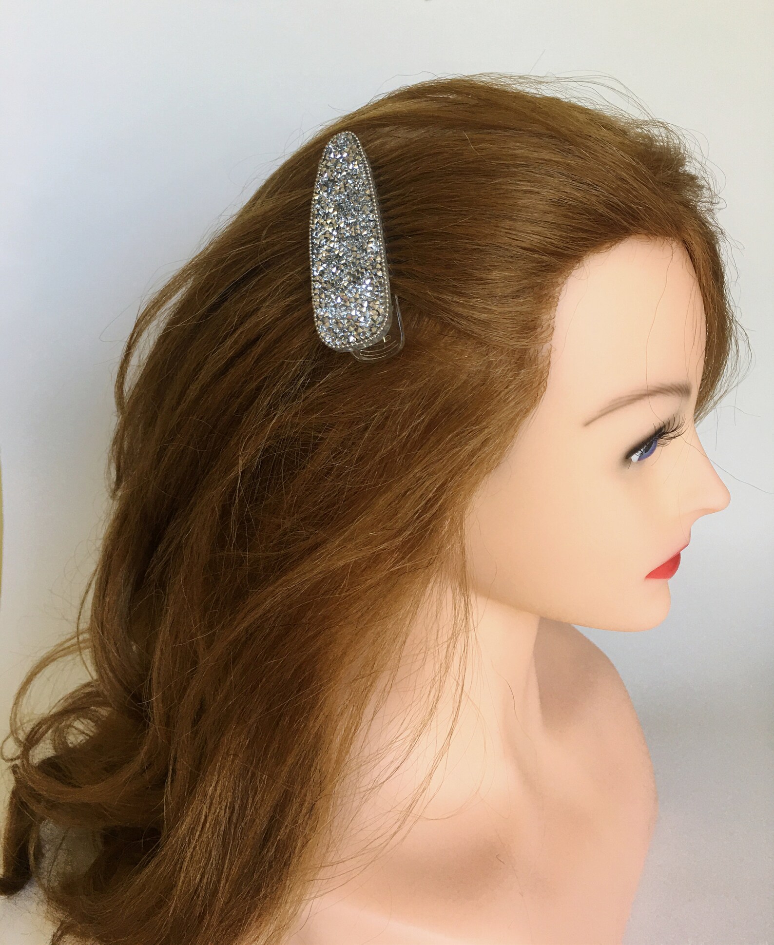 Glitter Women Hair Clipsparkly Hair Clipset of Two or Etsy