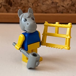 LEGO FABULAND | 3709 Carpenter Henry Horse | 1980s Vintage Lego Toys | Childhood Memories | Animal Head