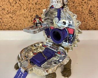 TMNT Metallized Technodrome 1994 | Mini Mutants | Playmates Mirage