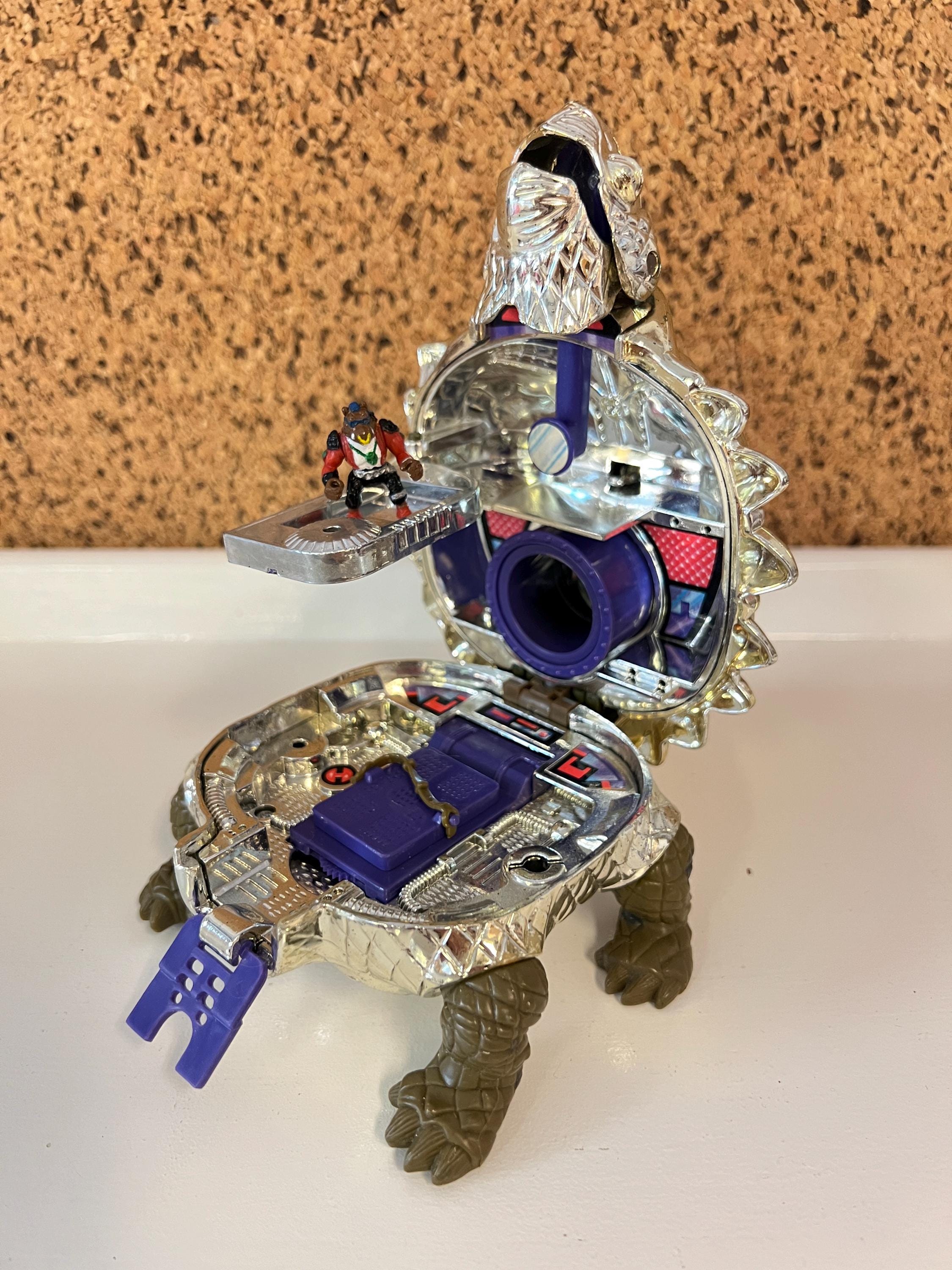 TMNT Metallized Technodrome 1994 | Mini Mutants | Playmates Mirage