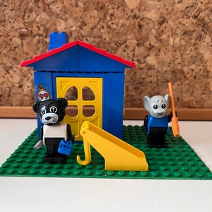 LEGO FABULAND | 3666 Petrol Station - Not Complete | 1980s Vintage Lego Toys | Childhood Memories | Animal Head