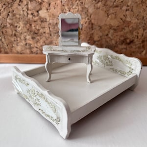 LISA of Denmark ‘Roma’ Bedroom | Scale 1:16 Vintage Dollhouse Furniture