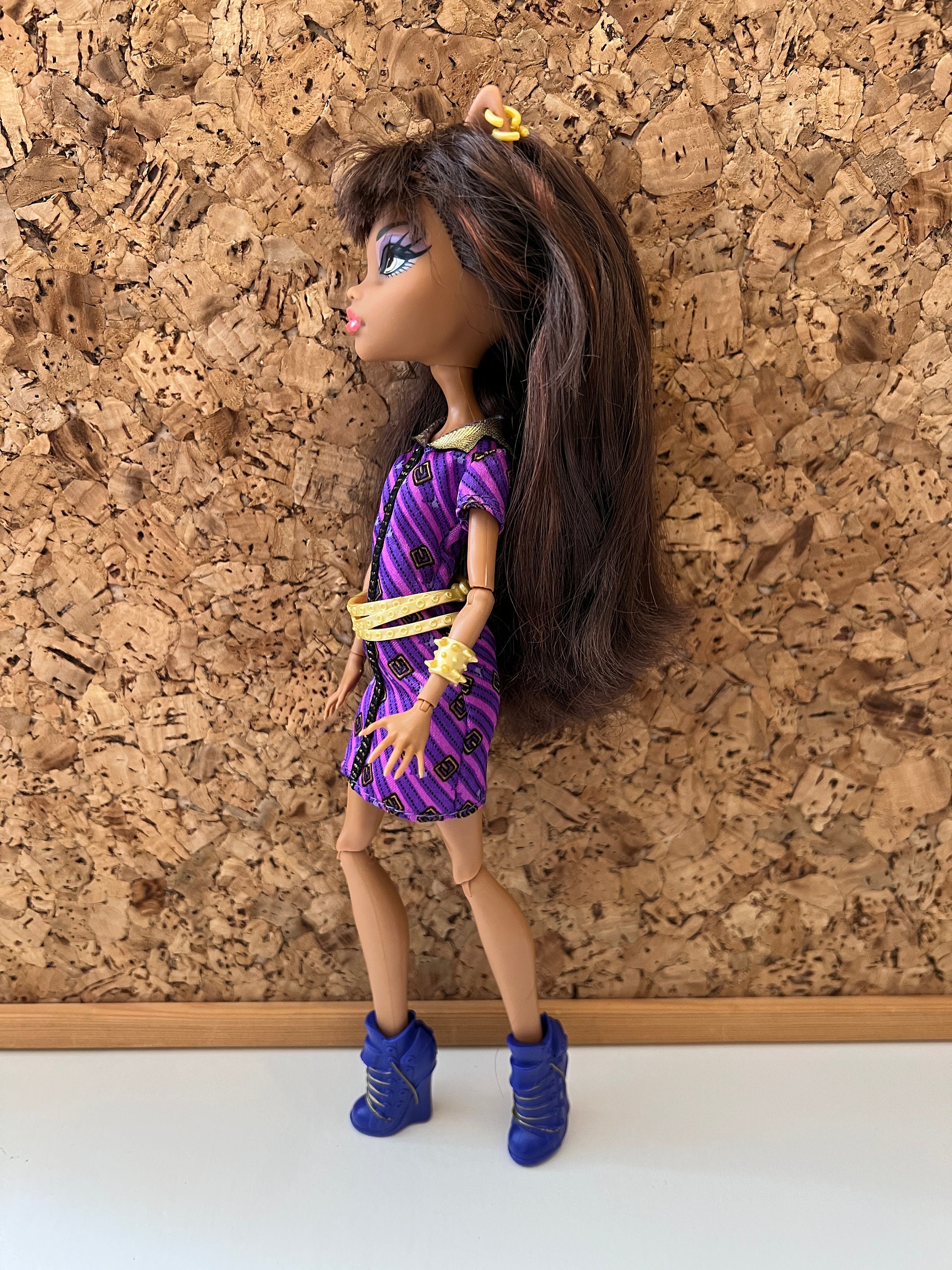 Monster High-Monster High: Mãe da Cleo em boneca+Pack da Clawdeen na caixa