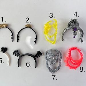 Monster High Accessoires | Such dir dein eigenes aus | Vervollständigen Sie Ihre Puppe