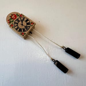 Vintage VERO Wallclock | Dollhouse Furniture | Made in Germany 1950-60s