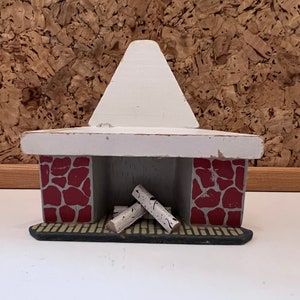 LISA of Denmark Corner Fireplace | Scale 1:16 Vintage Dollhouse 1970s